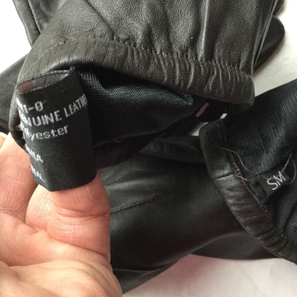 Leather OPERA Length Gloves 17” Brown SM